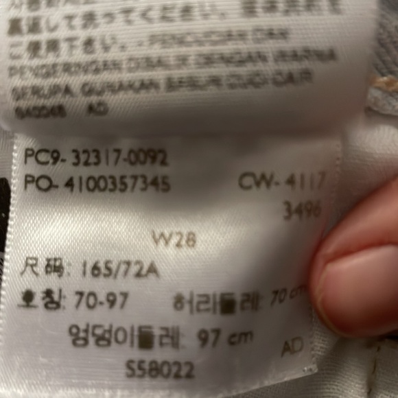 Levi 501 Light Stonewashed High Rise Button Front Shorts sz 28 - Picture 7 of 7